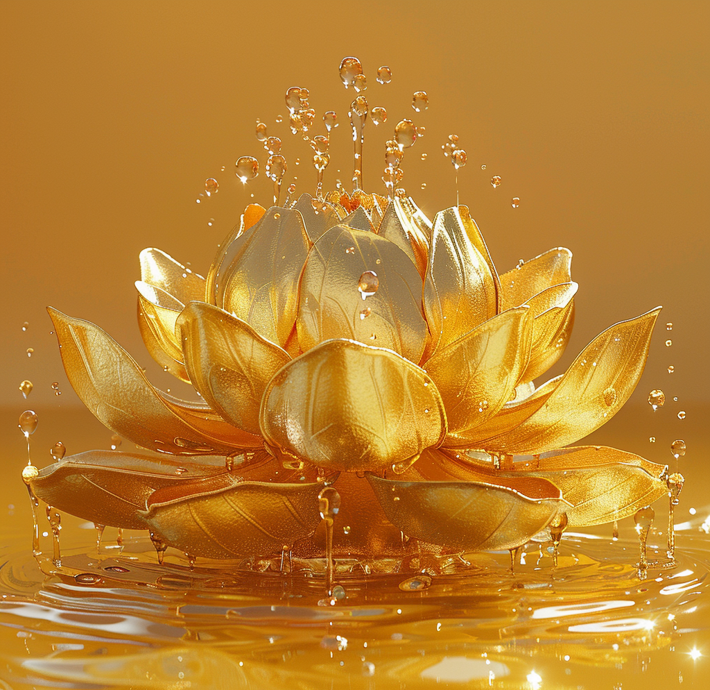 微信头像中莲荷与山水的诗意之美