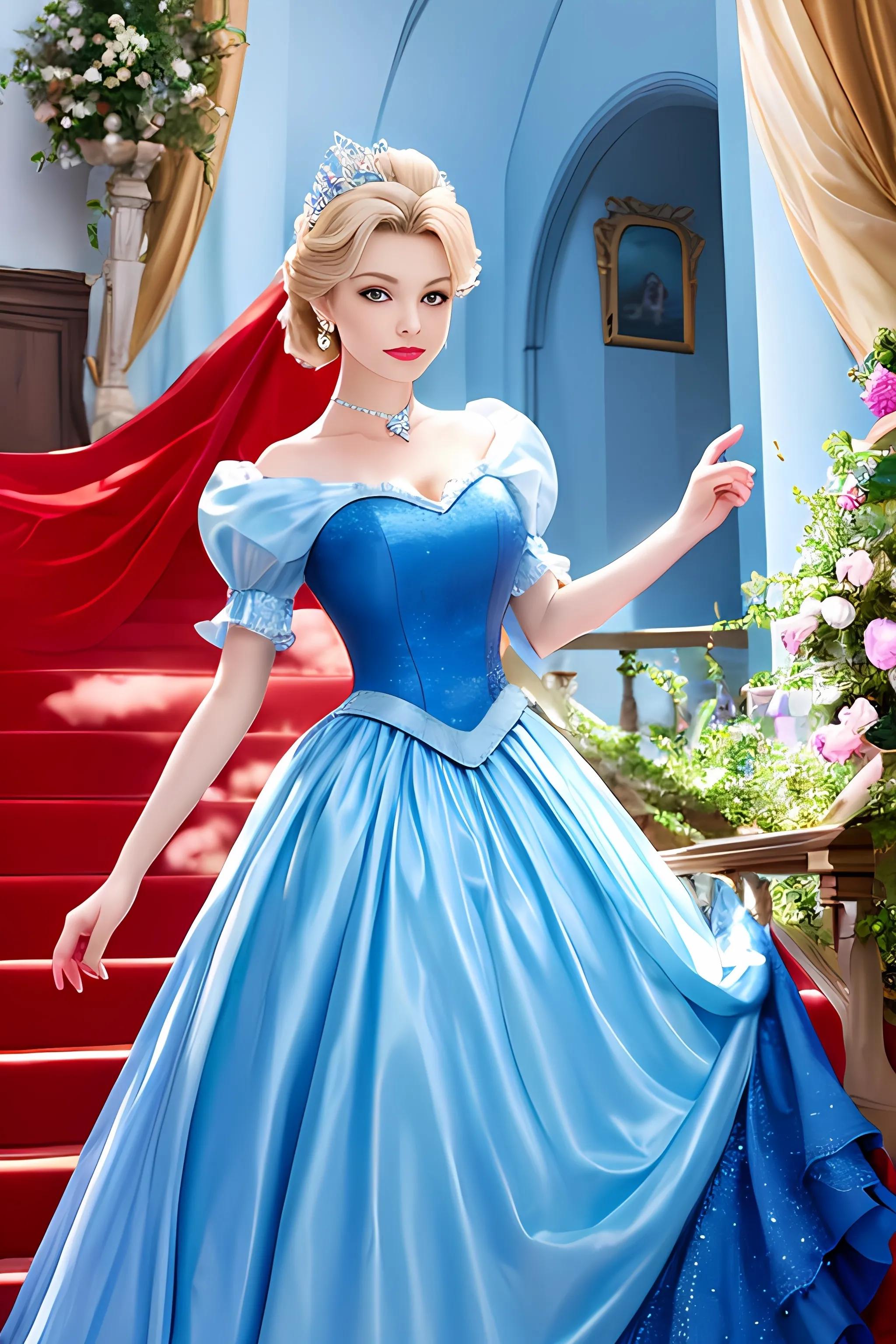 优雅梦幻的公主ai系列壁纸