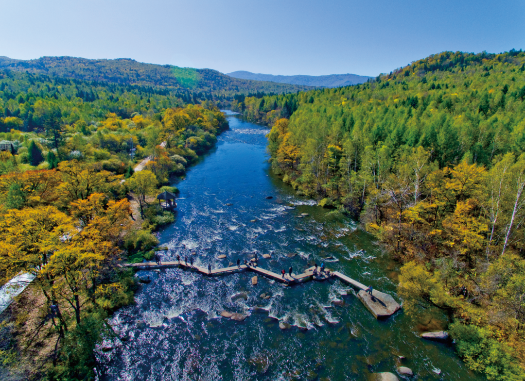 伊春带岭山青水秀