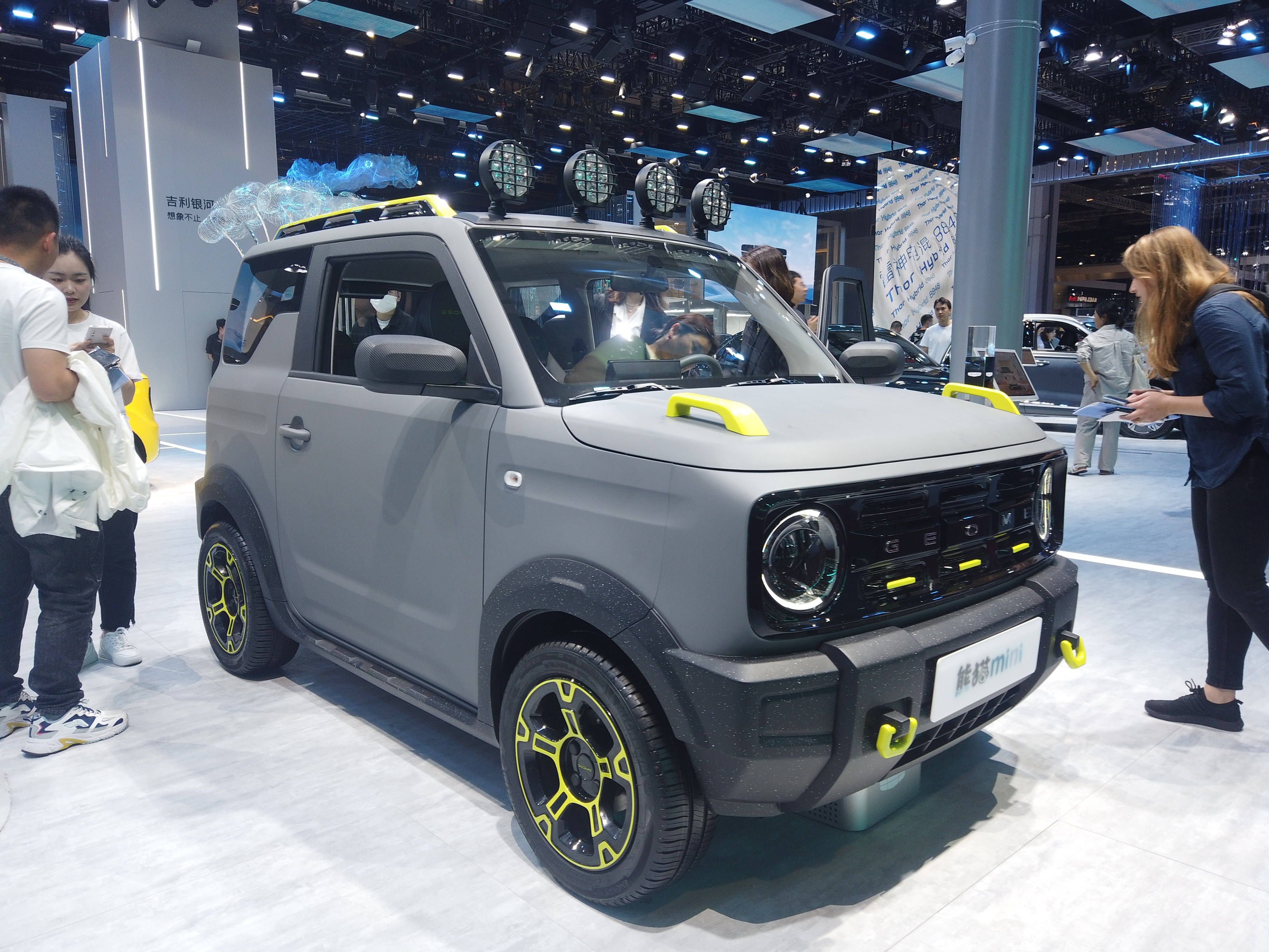 熊猫mini越野版亮相上海车展