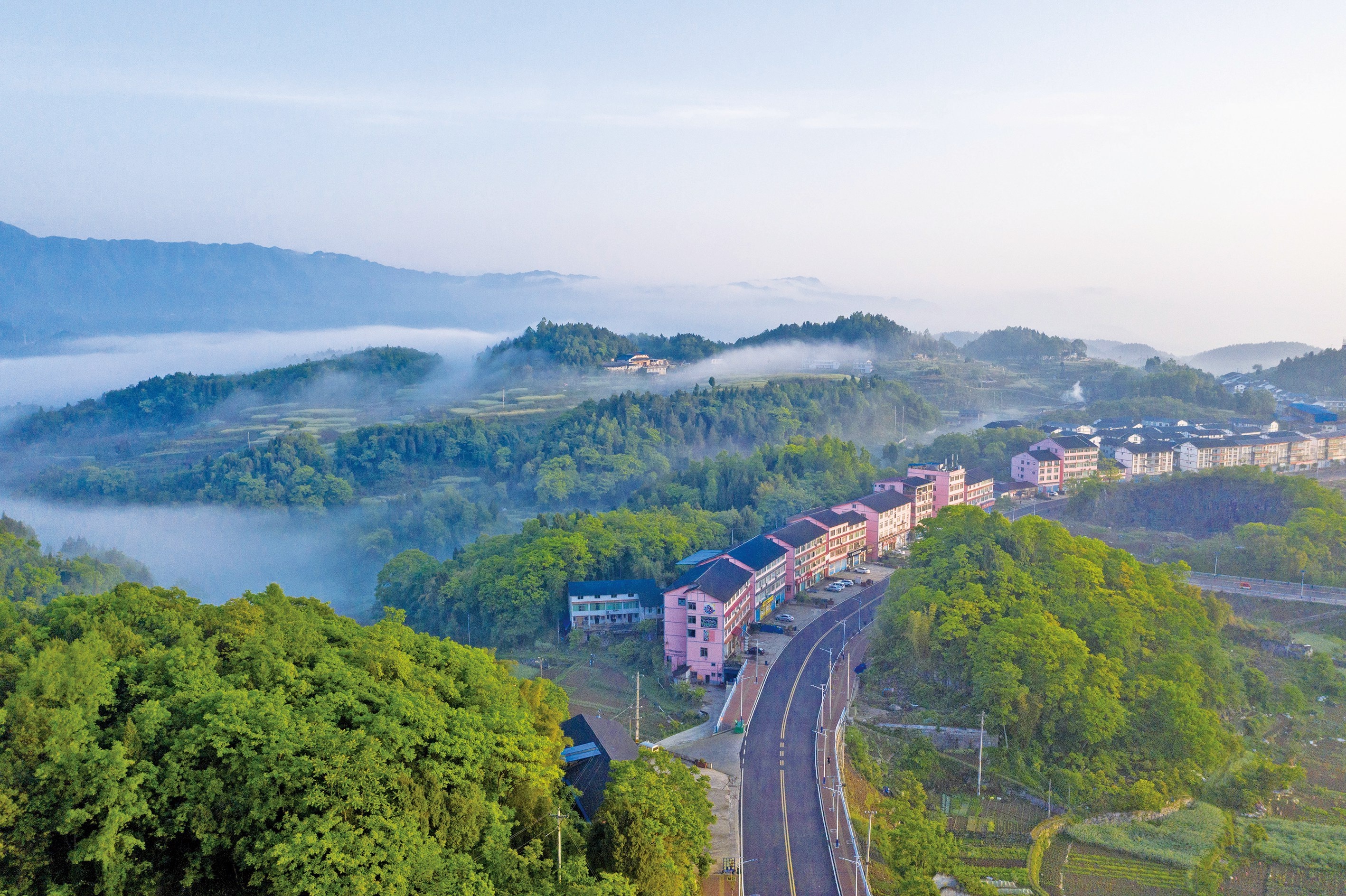 重庆綦江:画里乡村