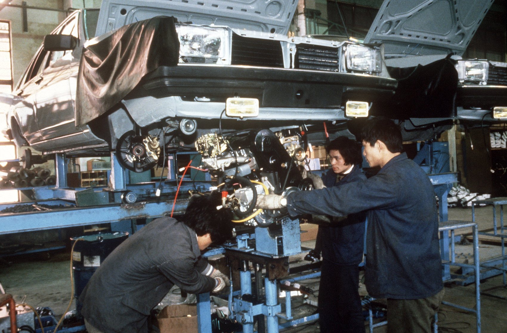 八十年代工厂车间图片