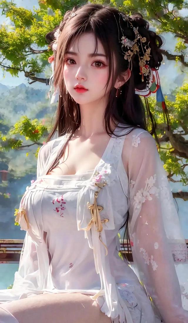 唯美壁纸〡古装美女,你说,青灯古佛,一茶一酒一知己,此生足矣