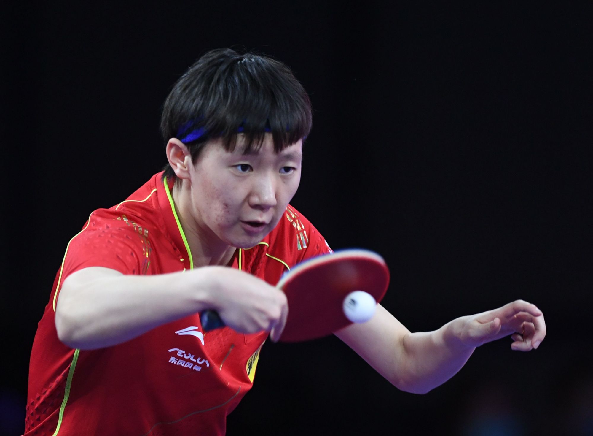 乒乓球——世乒赛:王曼昱晋级女单四强(2)