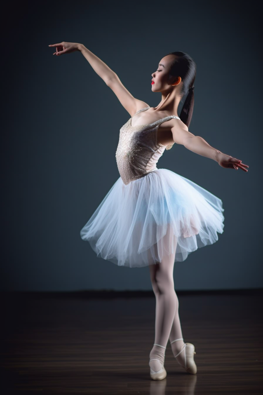 优雅与力量:ai女芭蕾舞者之美
