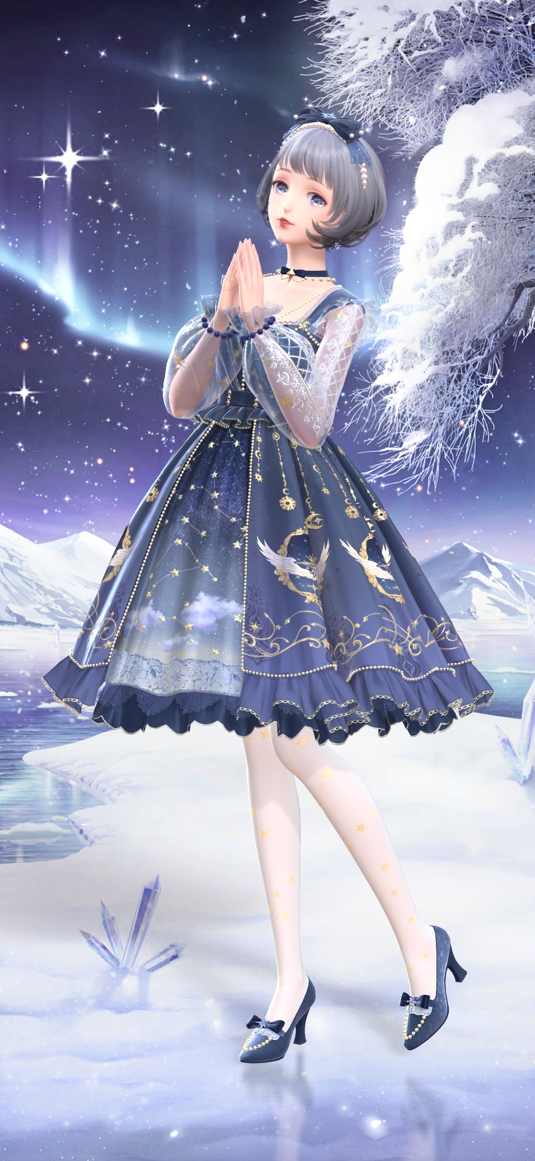 闪耀暖暖:灰灰草「星灯摇篮曲」,限时累充福利套种草