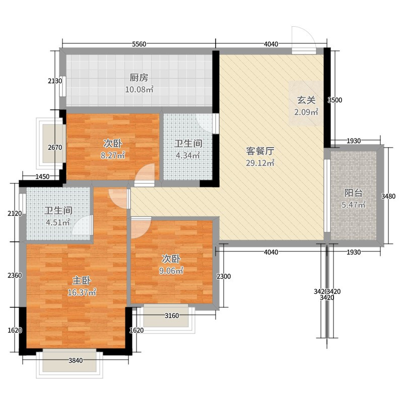 景德镇恒大新城户型图图片