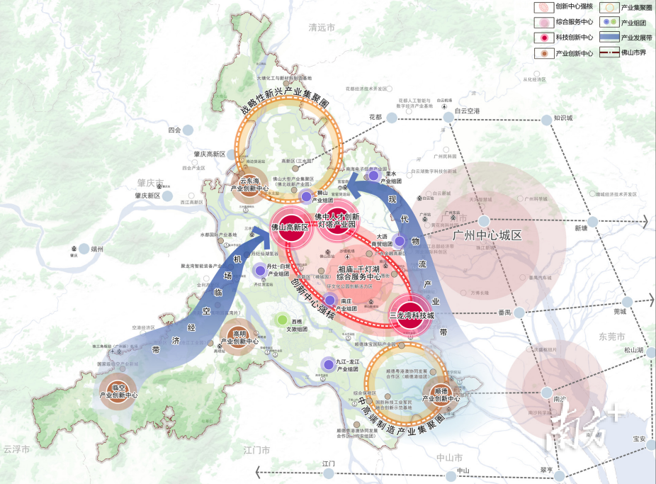 深读|佛山空间新格局,城市狮山新猜想