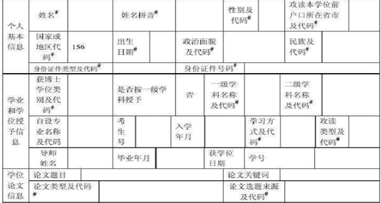 学历学位教育情况怎么填写