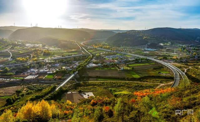 组图丨甘肃通渭:锦屏织锦绣 生态绘新卷