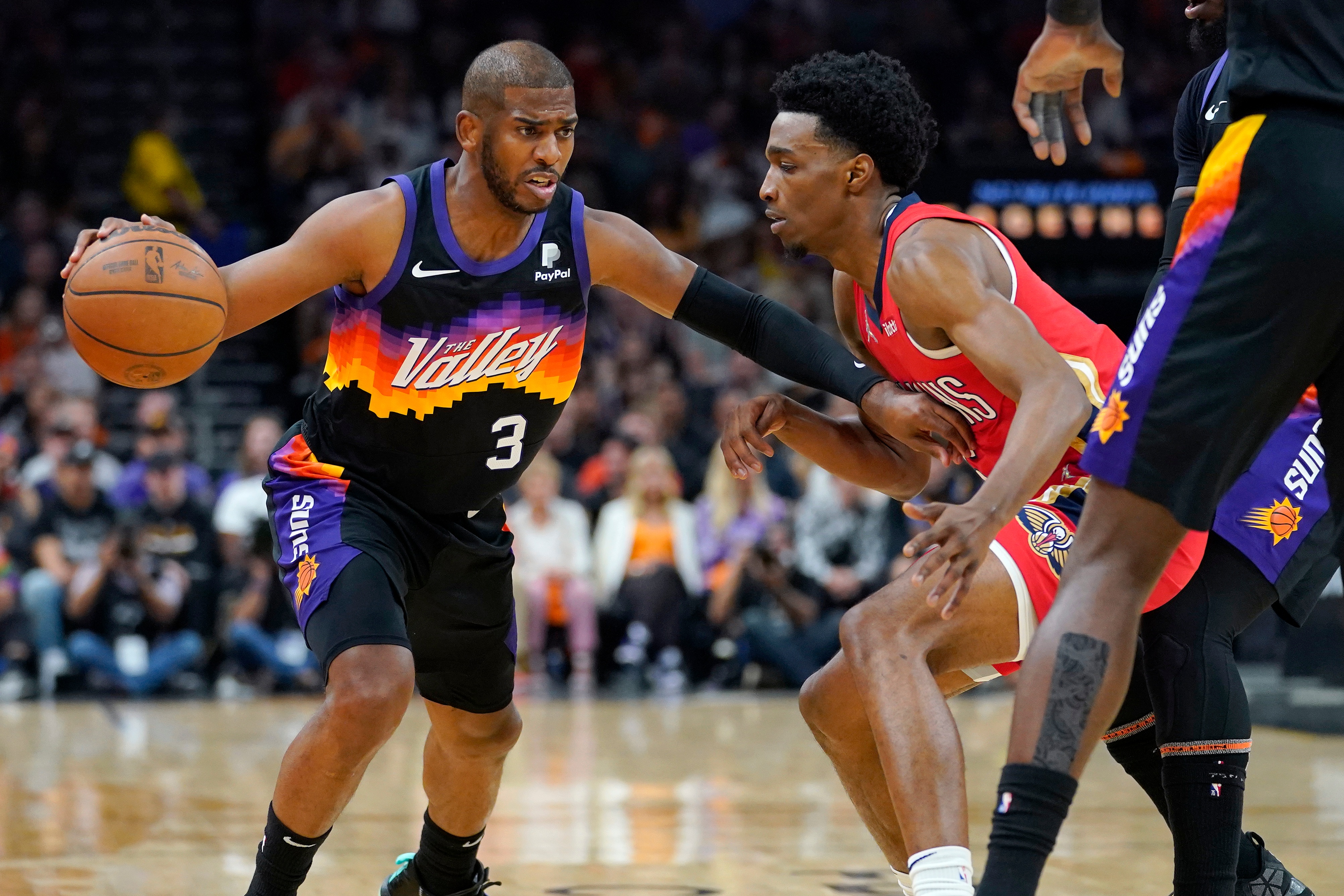(体育)篮球——nba季后赛:太阳胜鹈鹕