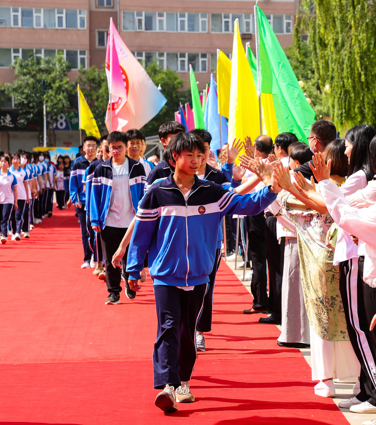 涿鹿縣初級中學舉行2022屆畢業典禮