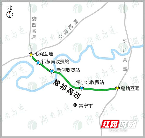 常祁高速公路图片