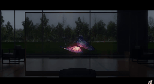 49999元!小米透明电视实机演示:科幻,震撼