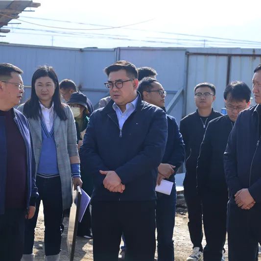 县长高云磊视察,指导州城法庭迁建项目工作