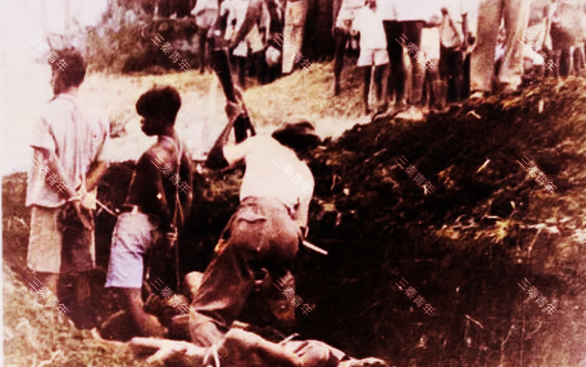 在印度尼西亚,华人和其他持不同政见者遭到残酷迫害和屠杀.