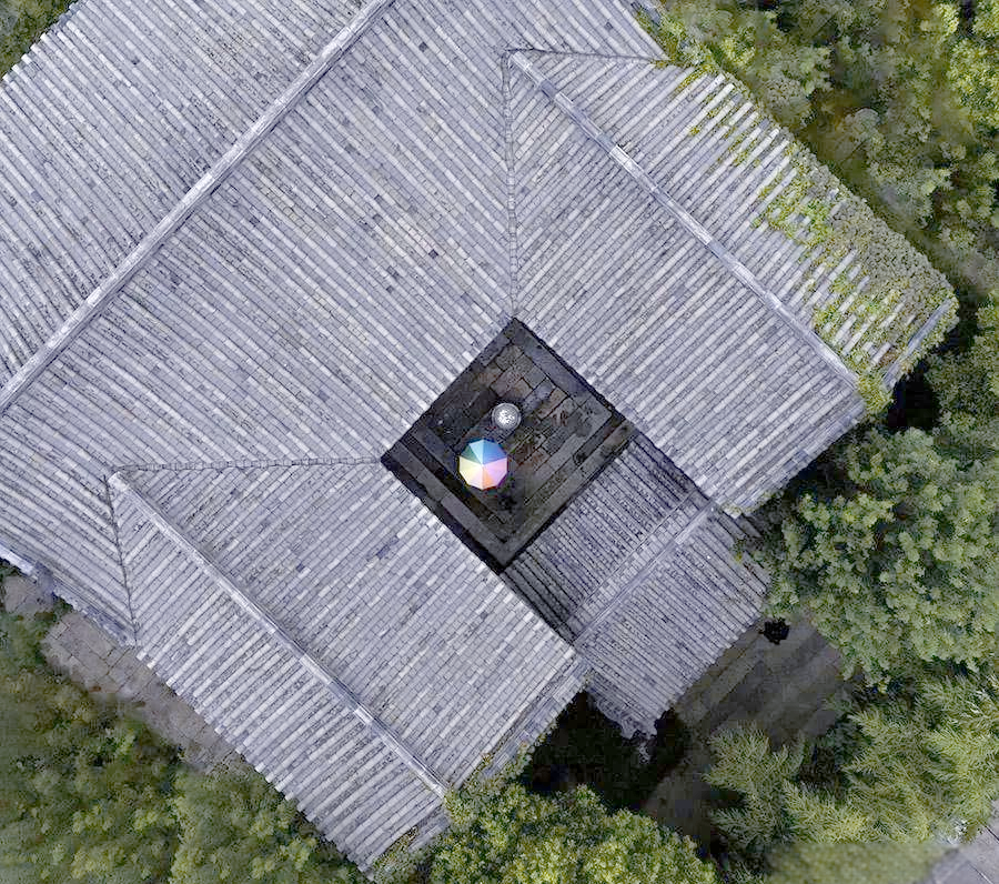 徽派建筑中的天井特色