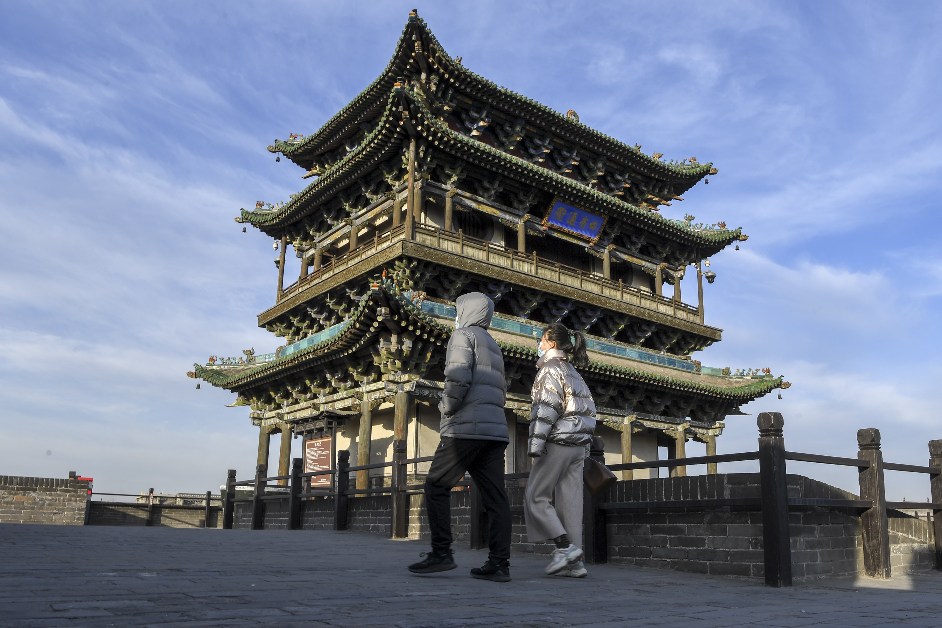 人气回归!平遥古城恢复开放