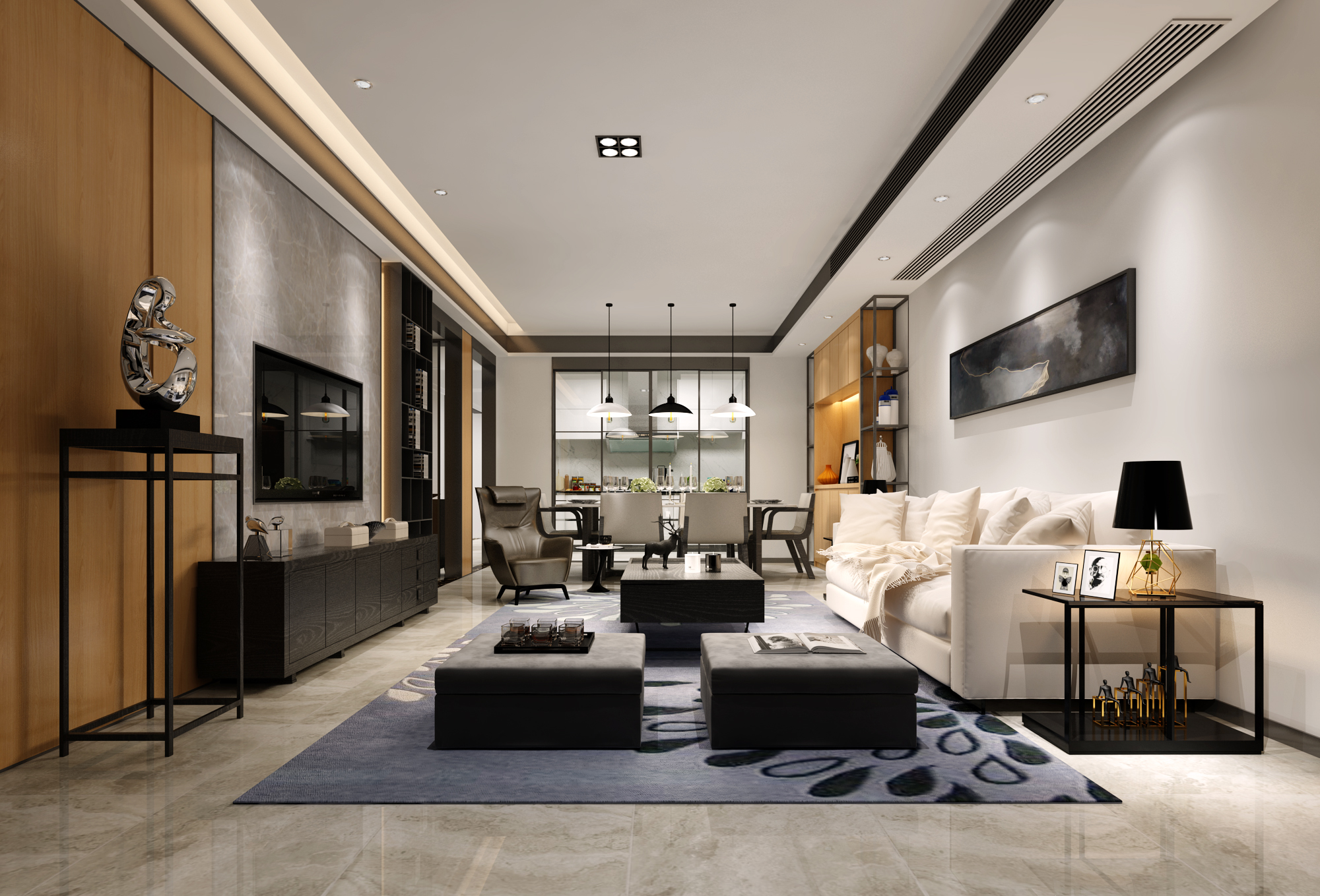 福州装修案例 大儒世家天澜 | 静 知夏