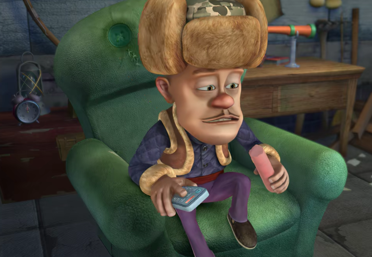 熊出没:光头强知道自己是动画人物,所以根本不怕受伤