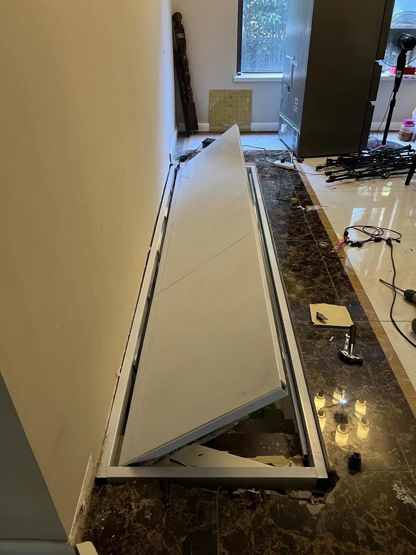 重庆随心定制地下室隐形门全自动遥控开门机