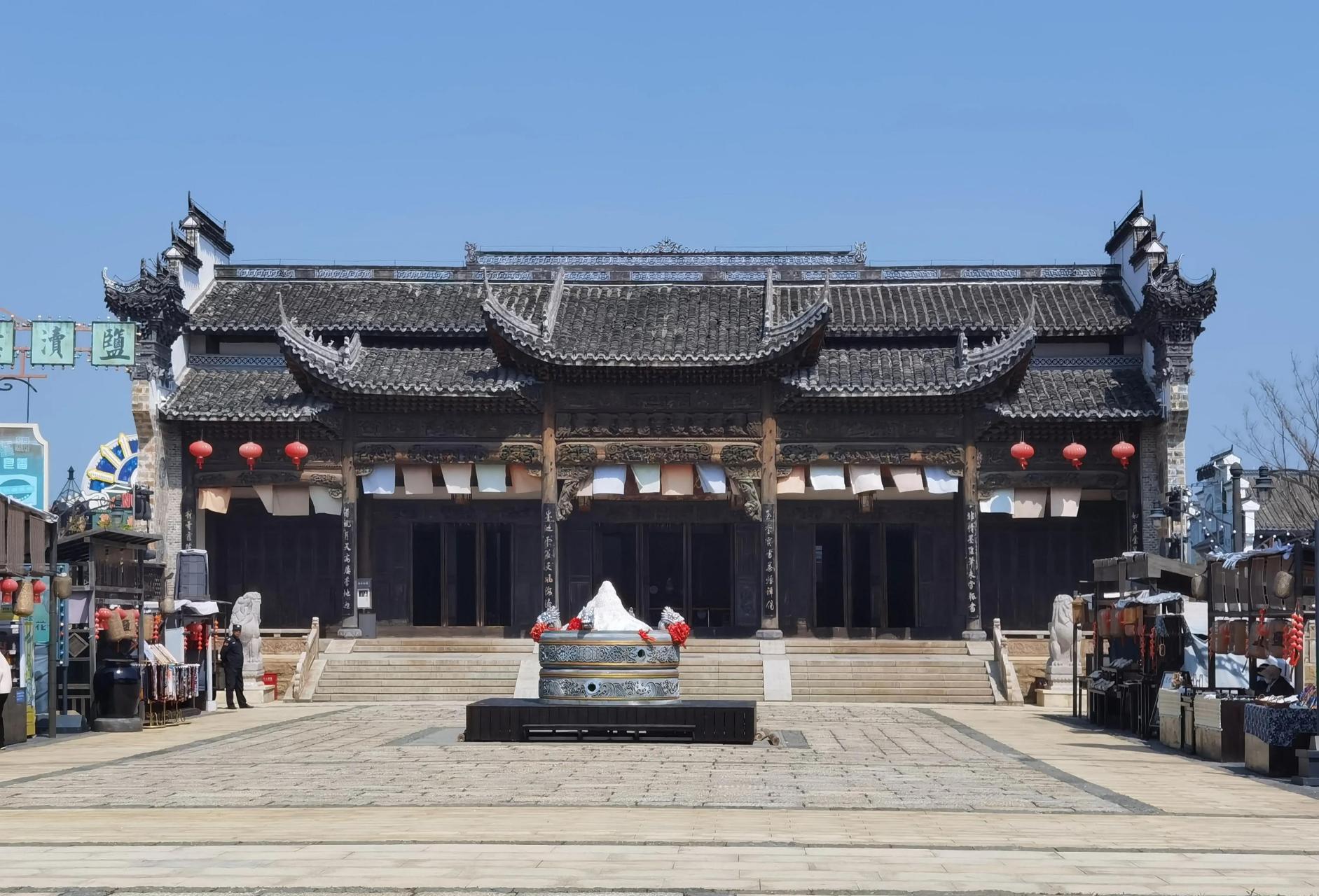 游盐城新景盐渎古镇 四月上旬,笔者与本地一群同好游览了位于盐城大洋