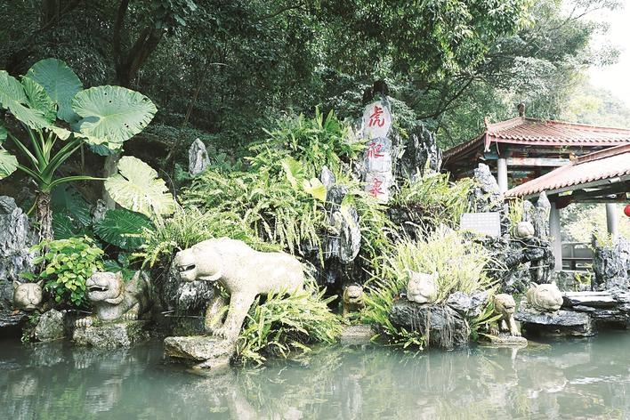 三平寺"虎爬泉"的传说
