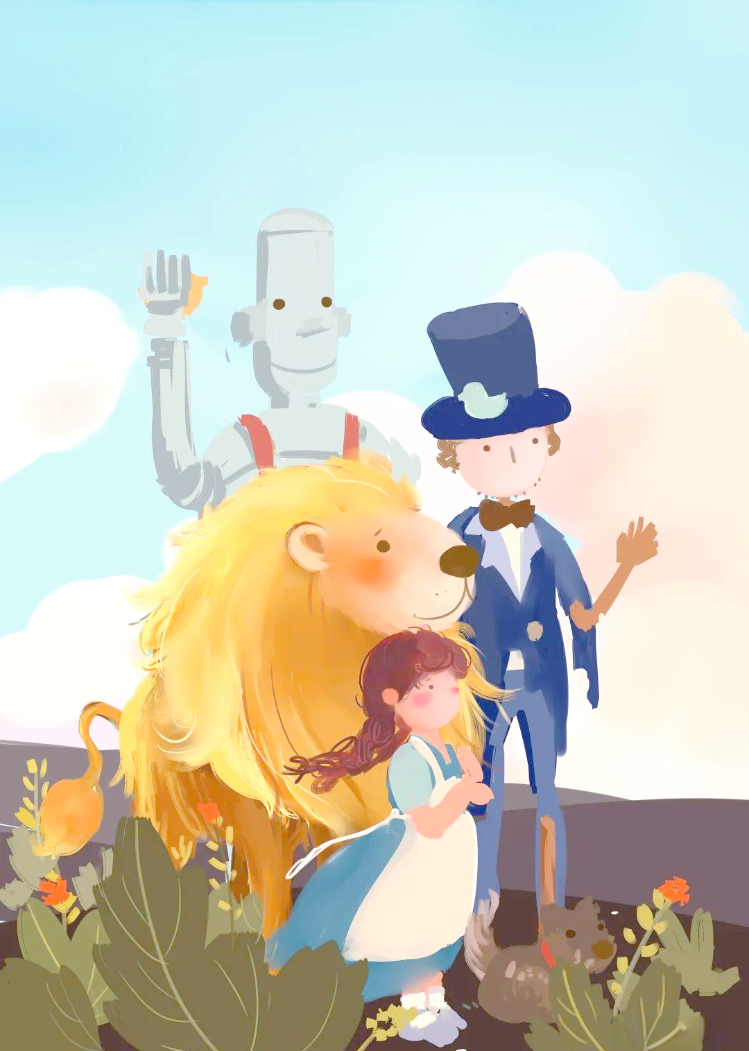 《绿野仙踪》中的勇气,冒险与人性探索