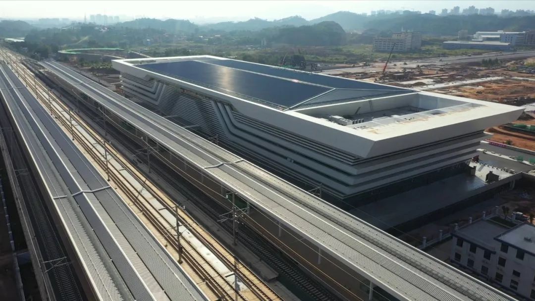 高铁通车倒计时!河源东站站房装修即将完成!