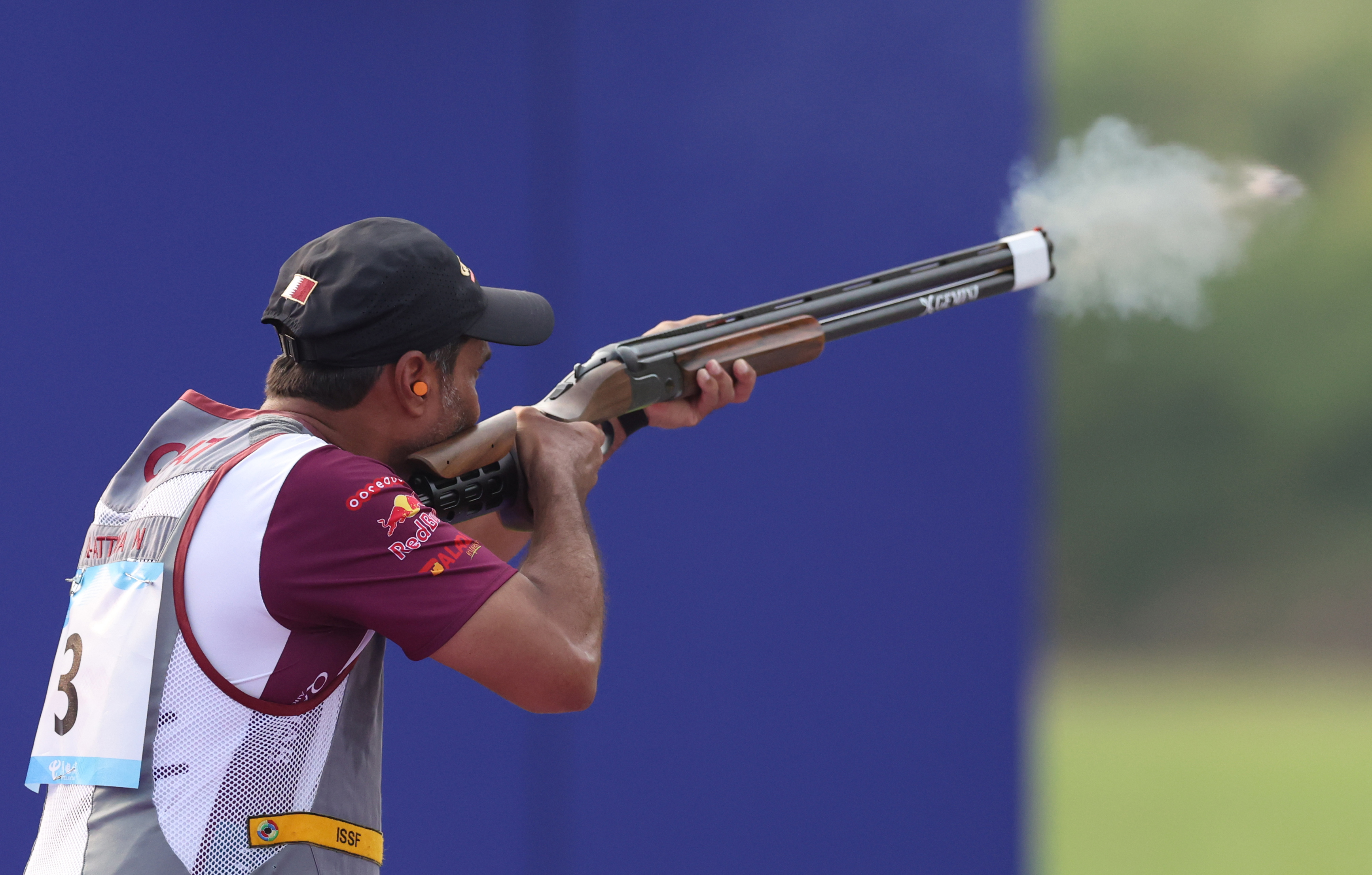 射击——男子双向飞碟个人决赛赛况