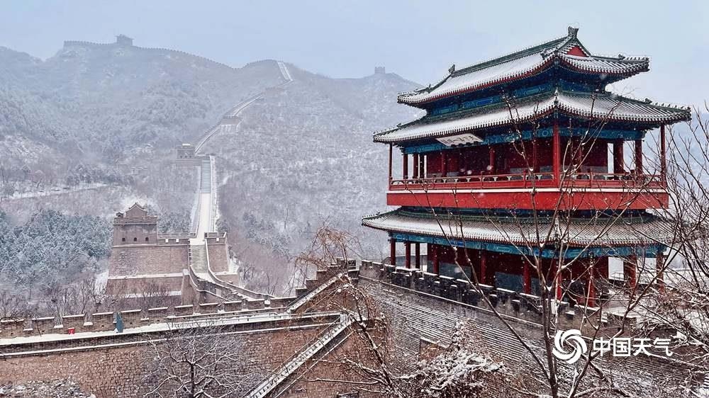 居庸关雪景图片图片