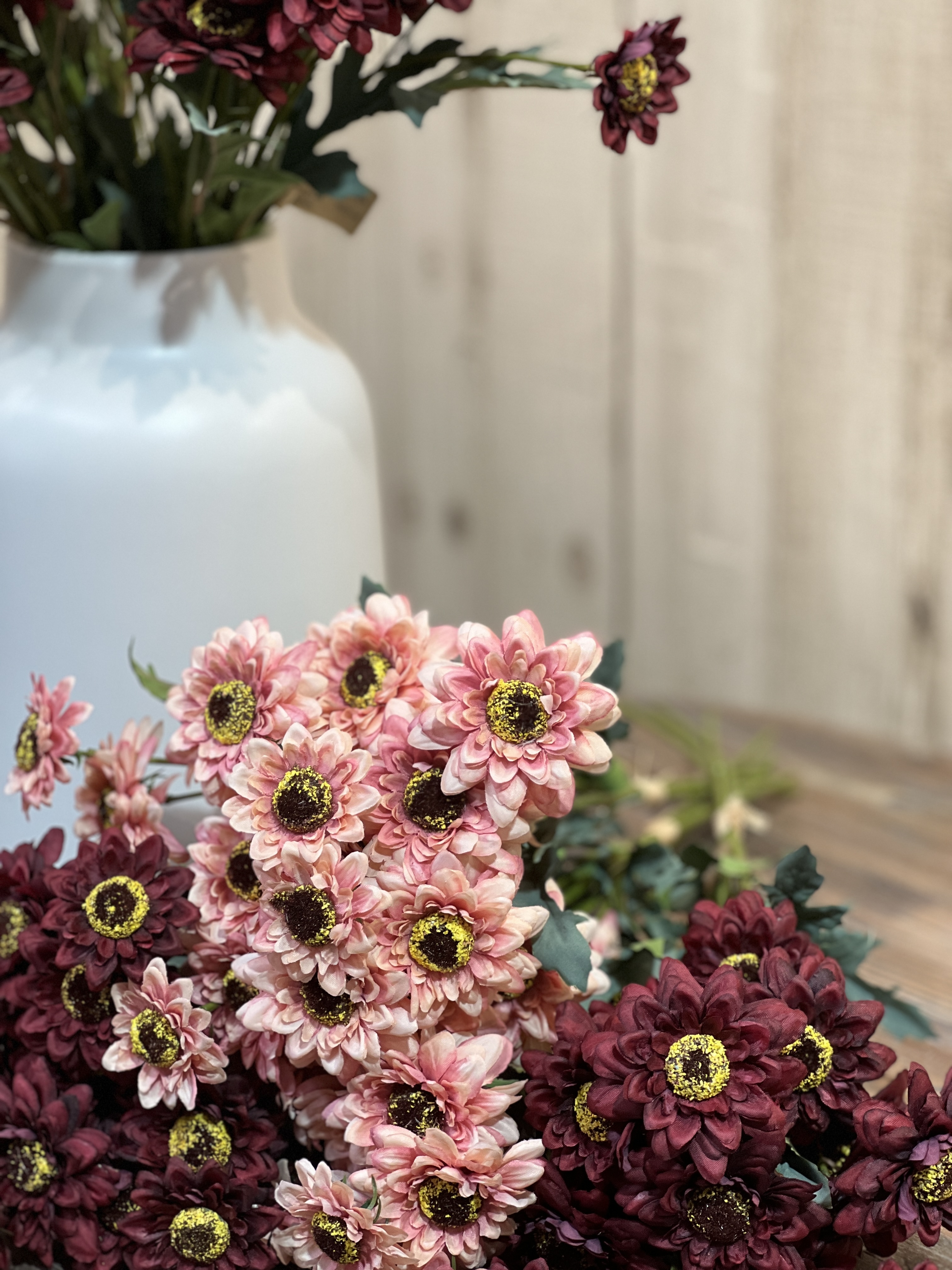 非洲菊与家居环境的摆放和搭配