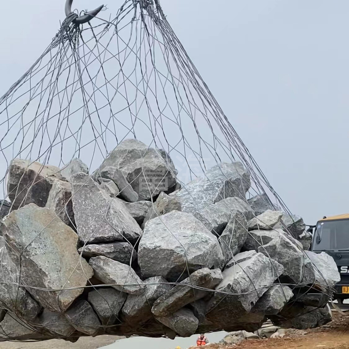 城市防汛合金钢丝网兜