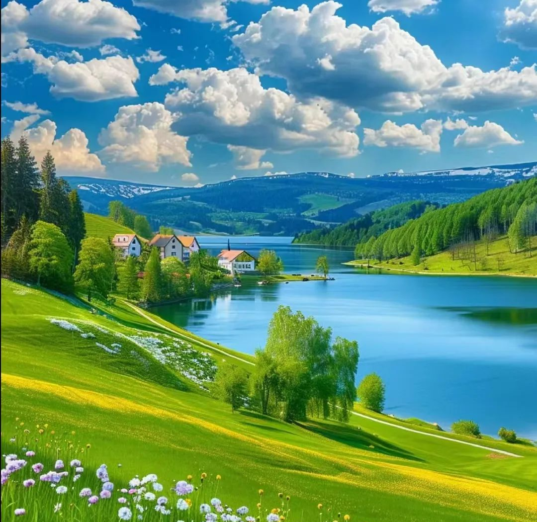 微信头像推荐:2024年值得一试的山水风景头像,让你的好运一整年不断