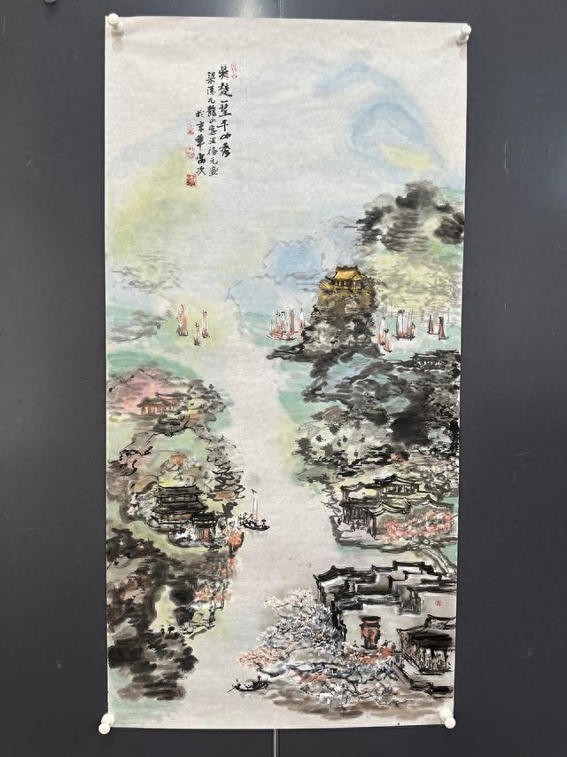 王福元江南山水画