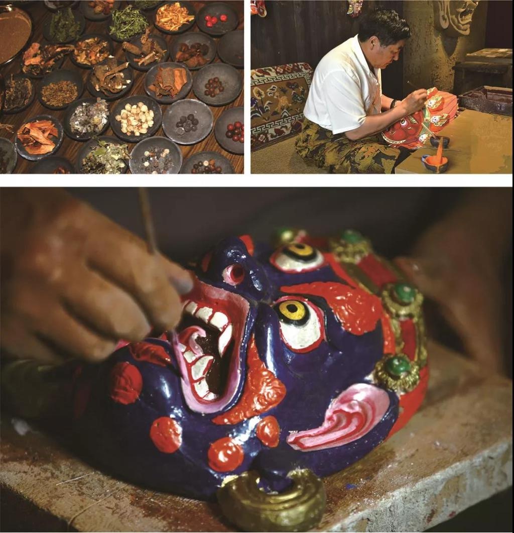 潘鲁生:每日一物|四川新龙藏式药泥面具