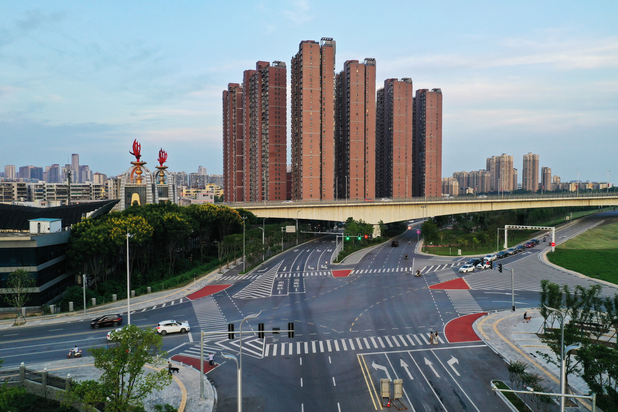 荆州荆江大道图片