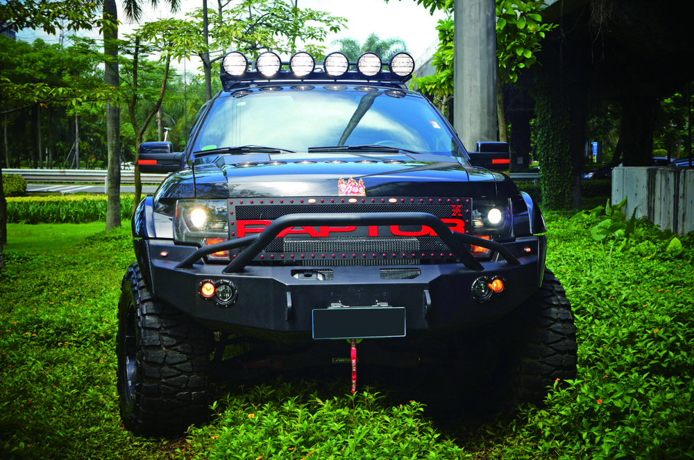 土豪们的超级大玩具,福特猛禽f150爆改案例