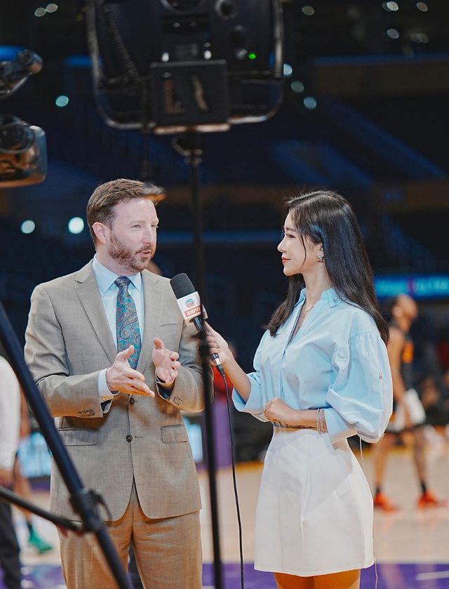 nba美女记者孟超