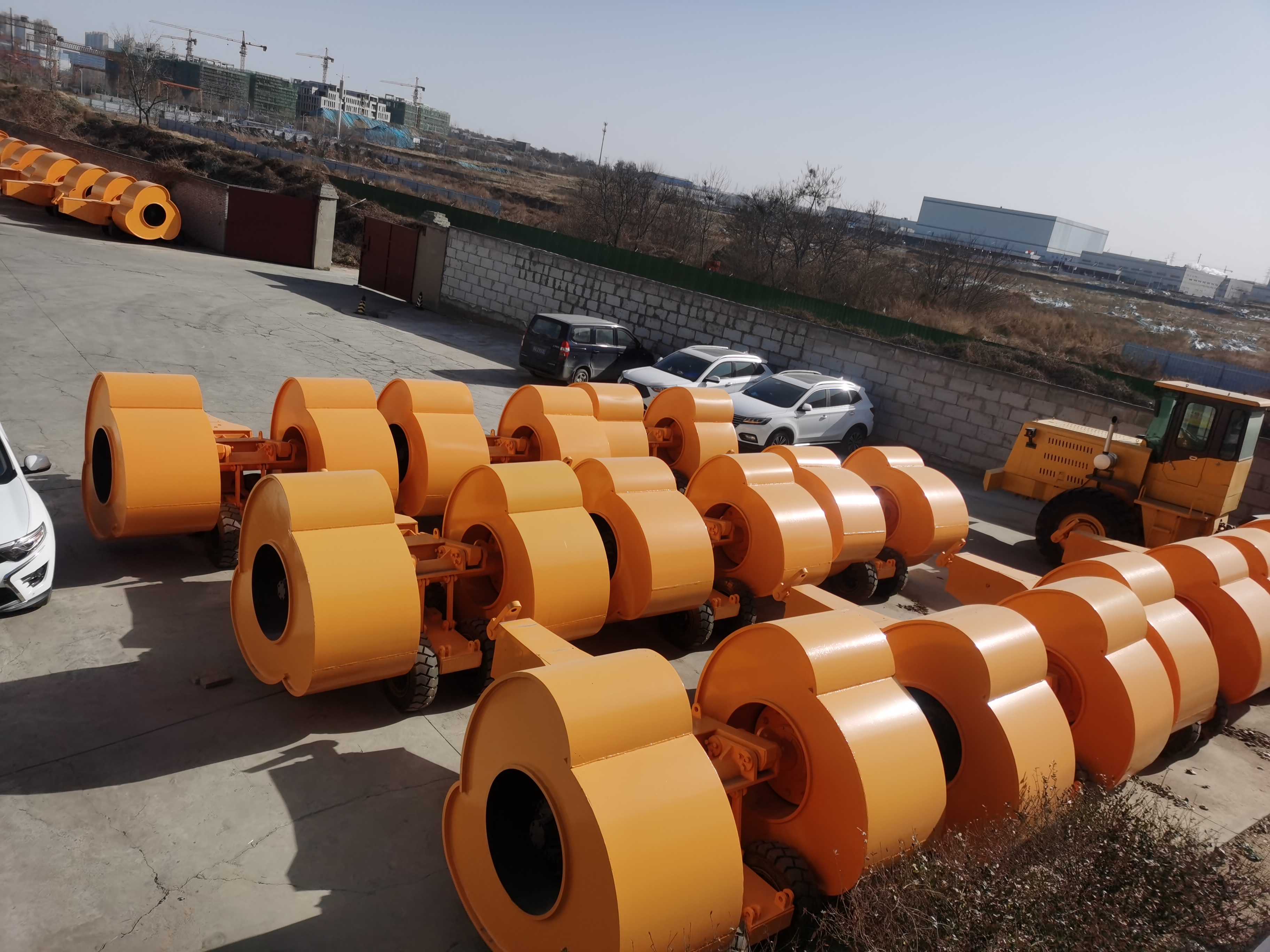 高填方路基冲击碾压施工的选择——梅花碾