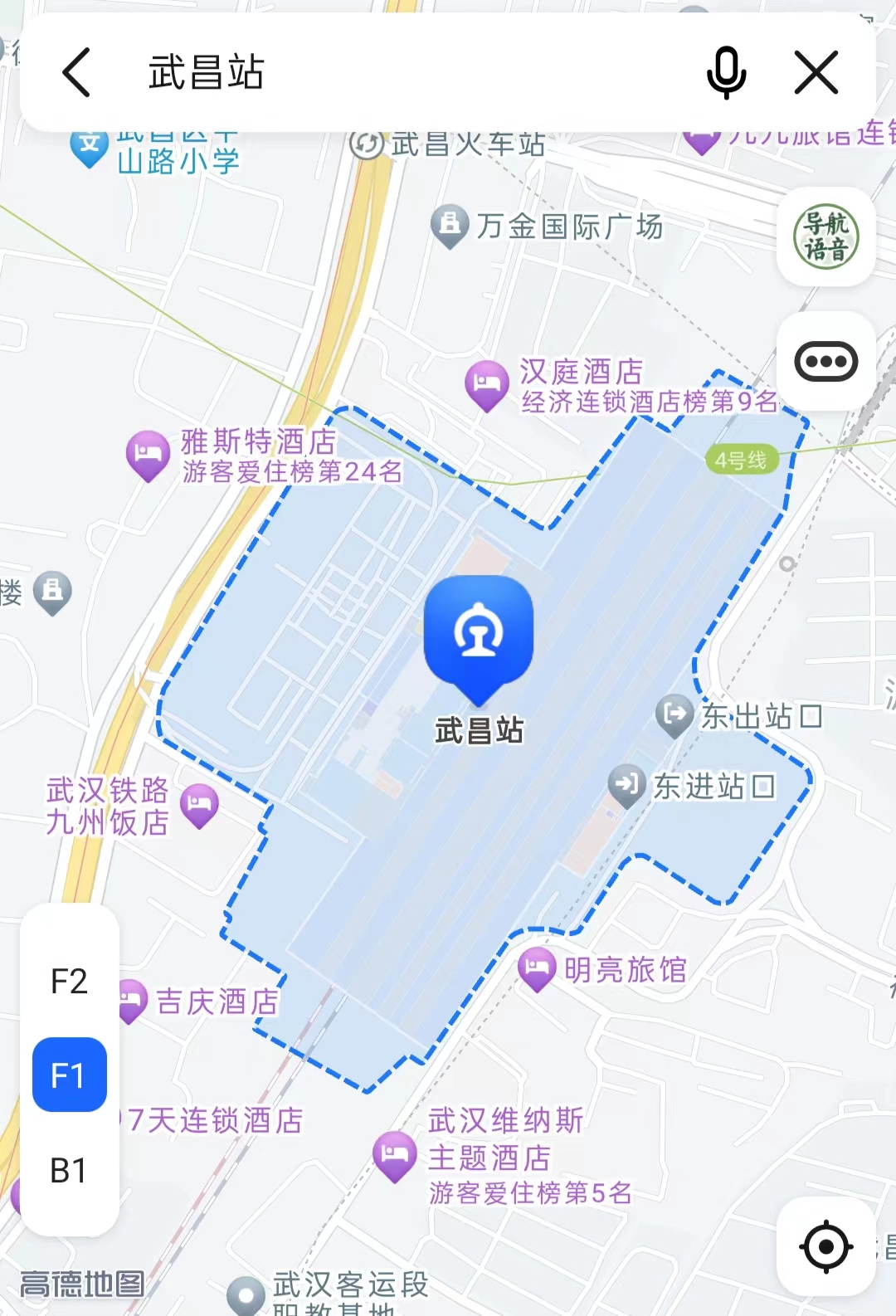 武昌火车站地图高清版图片