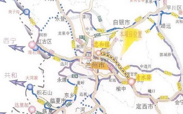 上海至霍爾果斯公路重要組成部分,納入蘭州市