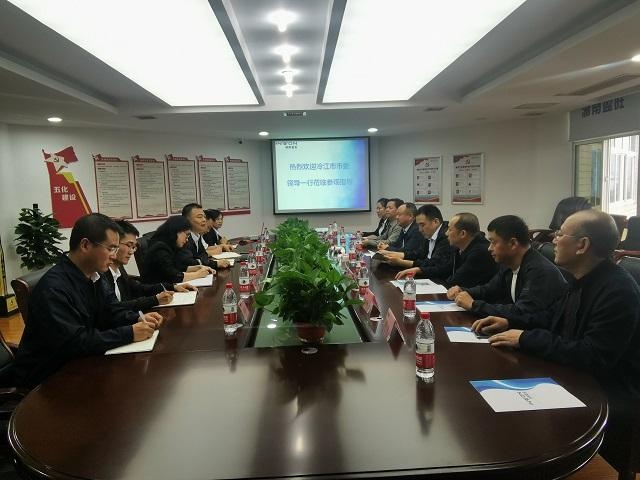冷水江市市委常委,统战部部长阳卫龙率队赴长沙市考察