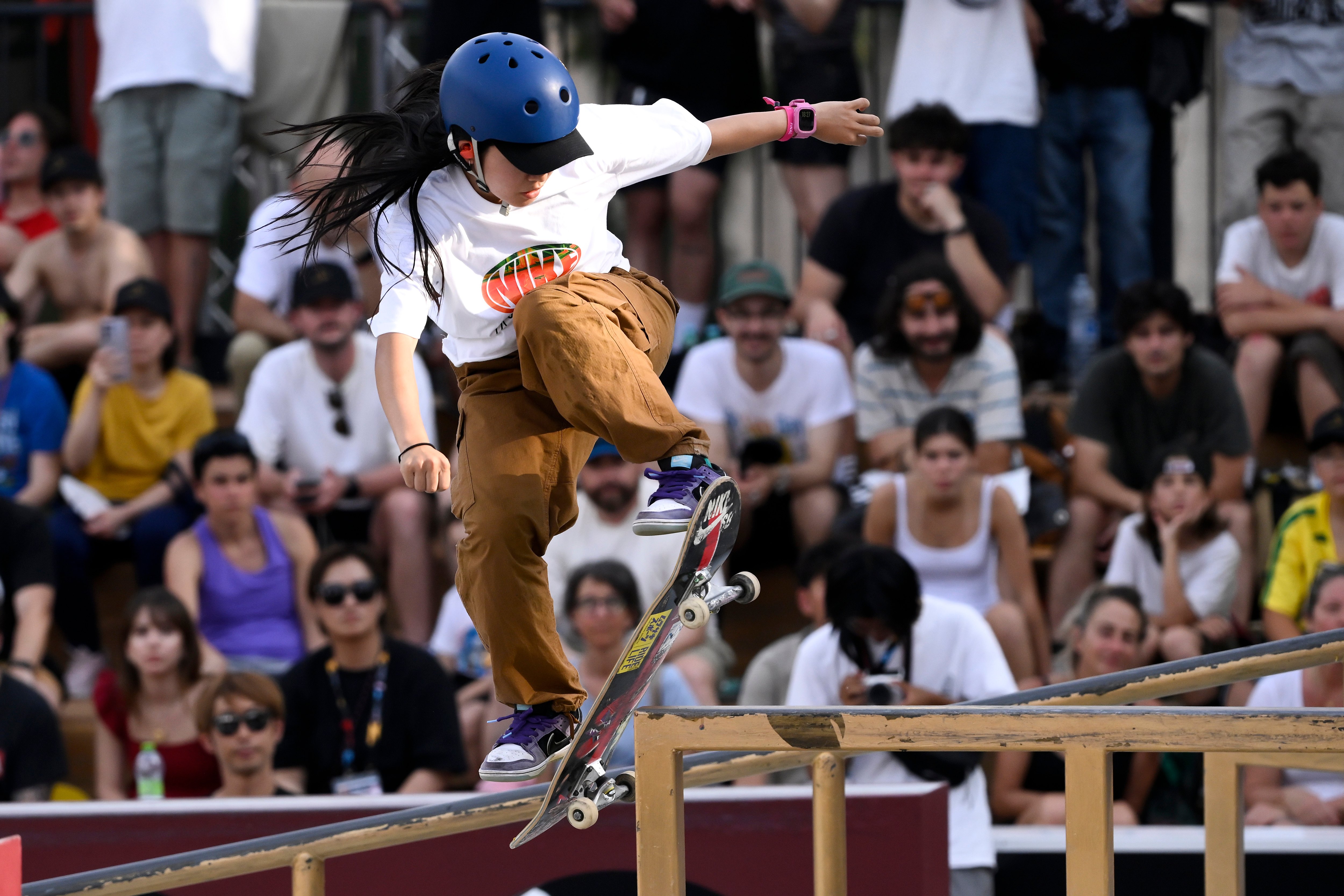 —世界滑板巡回赛街式赛:女子决赛赛况