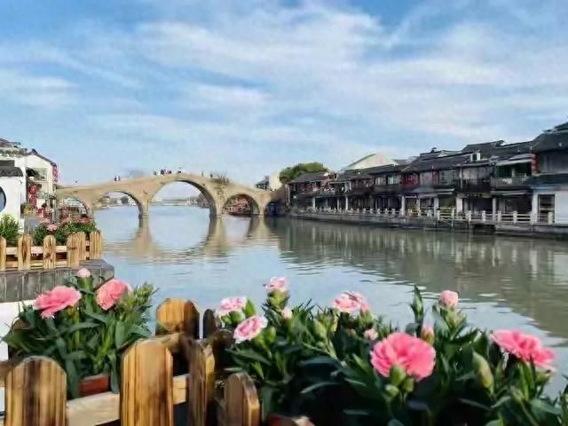 朱家角的放生桥:沪上第一长桥