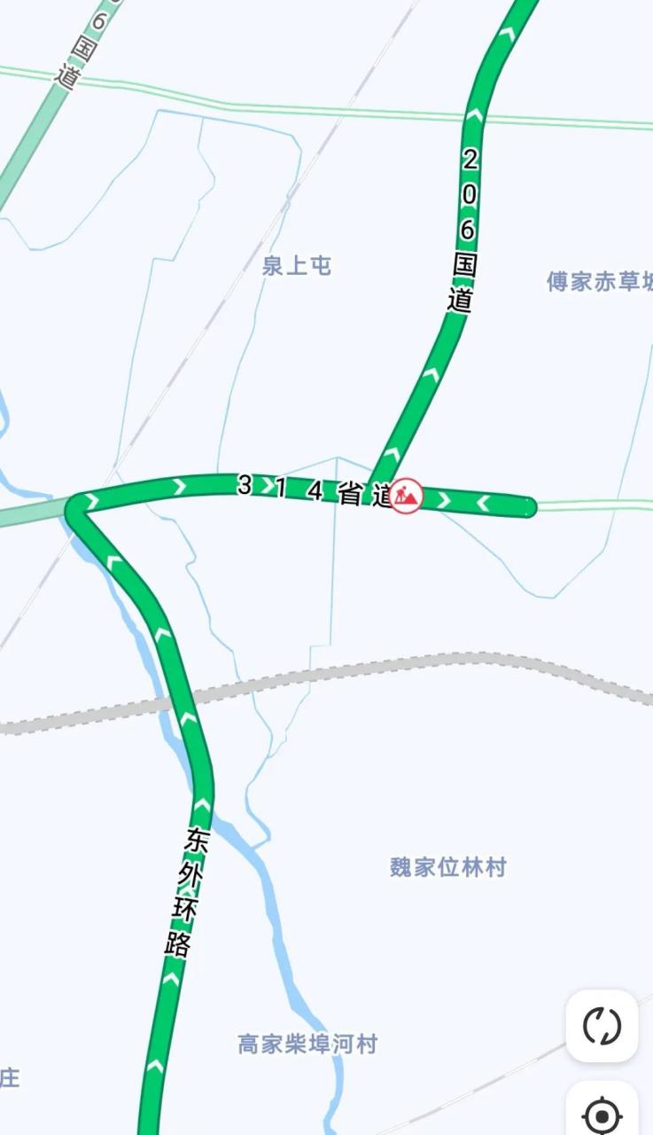 搞不懂临沂这个新206国道为啥不能直接东外环路,要绕这么大个弯儿?