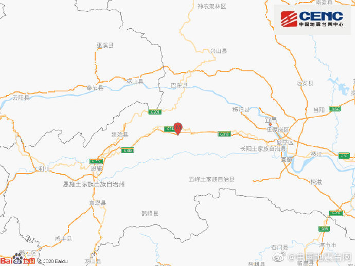 昨晚湖北地震(湖北地震724)