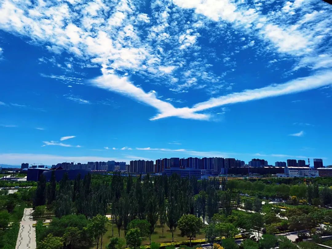 大同蓝,太美了,刷爆朋友圈!