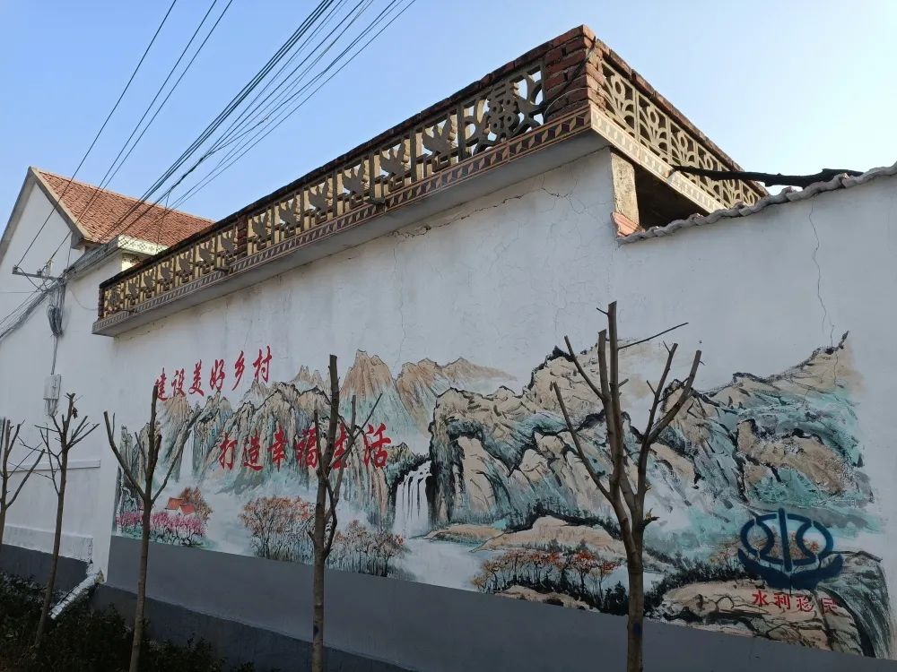扮靓乡村文化墙,照亮乡村振兴路