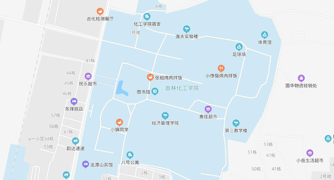 吉林动画学院校区地图图片